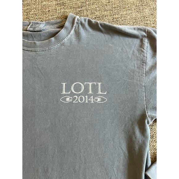 2014 Lighting of the Lawn Gray UVA Comfort Colors Long Sleeve Shirt Size Medium - Picture 3 of 7